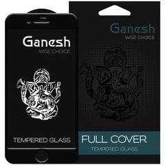 Захисне скло Ganesh 3D для iPhone 7 / 8 / SE (2020) (4.7") (Чорний)
