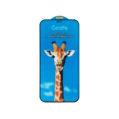 Защитное стекло Giraffe Anti-static glass для iPhone 15 Pro Max черное