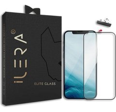 Защитное стекло iLera DeLuxe FullCover Glass для iPhone 15 Pro (сеточка + рамка)
