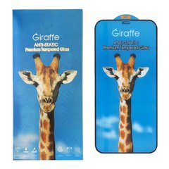 Защитное стекло Giraffe Anti-static glass для iPhone 12 Pro Max (6.7'') черное