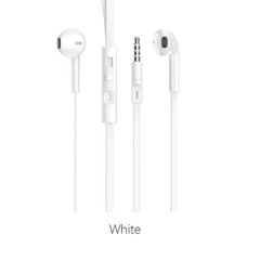 Навушники BOROFONE BM23 Bright sound universal earphones with mic White (BM23W)
